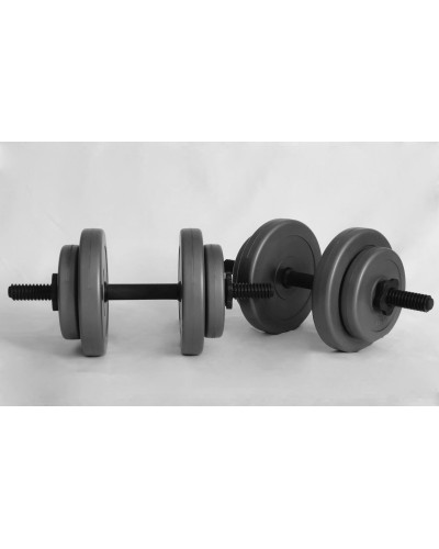 Гантелі 2х8кг GREY