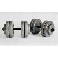 Гантелі 2х13кг GREY