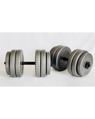 Гантелі 2х25кг GREY