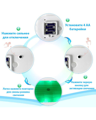Дитячі качелі WCG GLOW з підсвіткою