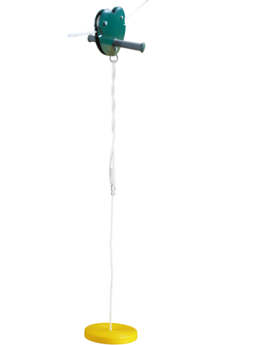 Канатна дорога Дитячий Зіп Лайн WCG (Zip Line) M + гойдалка тарзанка DISK