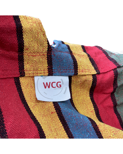 Підвісний гамак WCG Mexico 200×150 XXL кольоровий