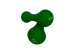 Неопреновые фитнес гантели WCG по 4 кг (2х4)