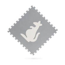 Мат-пазл детский коврик-пазл  WCG  EVA 60х60х1,5 cm - 9 частей Зверюшки