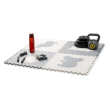Мат-пазл детский коврик-пазл  WCG  EVA 60х60х1,5 cm - 9 частей Зверюшки