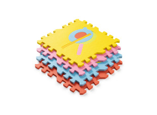 Дитячий килимок-пазл з бортиками Toys 30x30 WCG EVA  - 25 частин