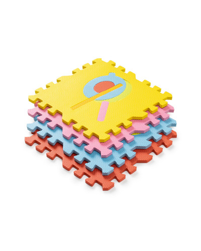 Дитячий килимок-пазл з бортиками Toys 30x30 WCG EVA  - 25 частин
