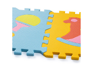 Дитячий килимок-пазл з бортиками Toys 30x30 WCG EVA  - 25 частин