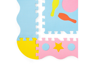Дитячий килимок-пазл з бортиками Toys 30x30 WCG EVA  - 25 частин