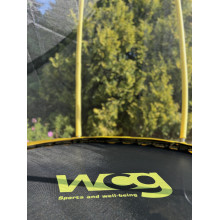 Батут WCG 187 см з внутрішньою захисною сіткою та LED підсвіткою 6FT