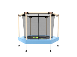 Батут манеж 173 см шестигранный с сеткой WCG Hexi M