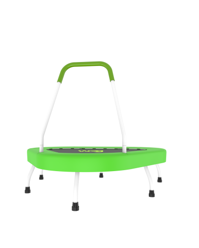Дитячий батут з ручкою WCG Frog 1030 | Міні батут без пружин для дітей