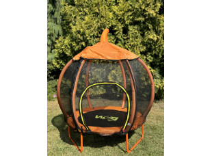 Детский батут с защитной сеткой WCG Pumpkin