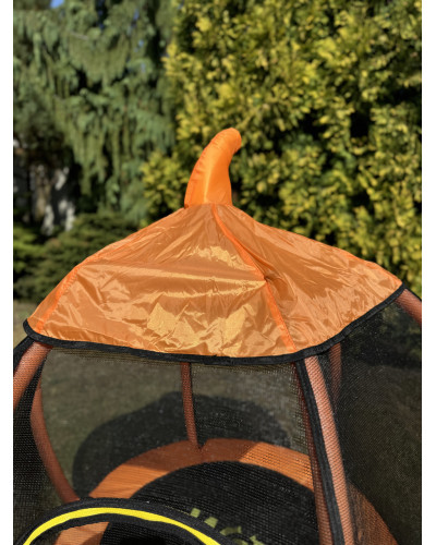 Детский батут с защитной сеткой WCG Pumpkin