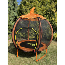 Детский батут с защитной сеткой WCG Pumpkin