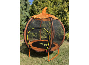 Детский батут с защитной сеткой WCG Pumpkin