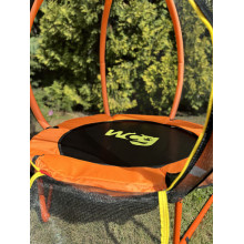 Детский батут с защитной сеткой WCG Pumpkin
