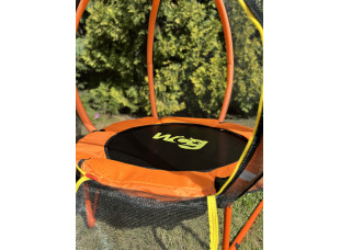 Детский батут с защитной сеткой WCG Pumpkin