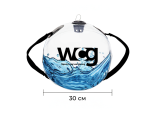 Сумка для тренировок WCG Water Ball - аквамешок 30×42 см, до 15 кг