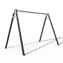Каркас для дитячої гойдалки  WCG 2 Elite Play Frame  Двомісна + Гойдалка гніздо прямокутна + пластикова гойдалка
