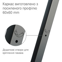 Каркас для дитячої гойдалки  WCG 2 Elite Play Frame  Двомісна + Гойдалка гніздо Elips + пластикова гойдалка