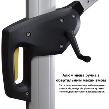 Садовый зонт WCG 3×3 м с LED-подсветкой, солнечной панелью и чехлом