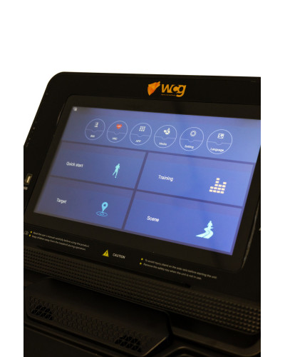 Бігова доріжка електрична WCG-H086M PRO 15.6" LСD Wi-Fi Android + Масажер Безкоштовна доставка