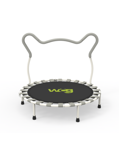 Дитячий Батут з ручкою WCG Koala у стильному сірому кольорі
