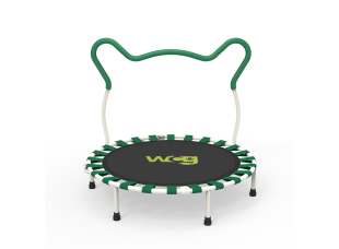 Детский Батут с ручкой WCG Koala в насыщенном зеленом цвете