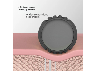 Массажный ролик WCG K3 Premium Foam Roller 42 см, черный, 3D рельеф, EVA, до 200 кг