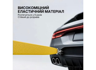 Фитнес-резинка WCG PowerStrip Level 2 (18 - 31 кг) — Резиновая петля / эспандер для тренировок и подтягиваний