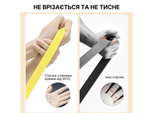 Фитнес-резинка WCG PowerStrip Level 2 (18 - 31 кг) — Резиновая петля / эспандер для тренировок и подтягиваний
