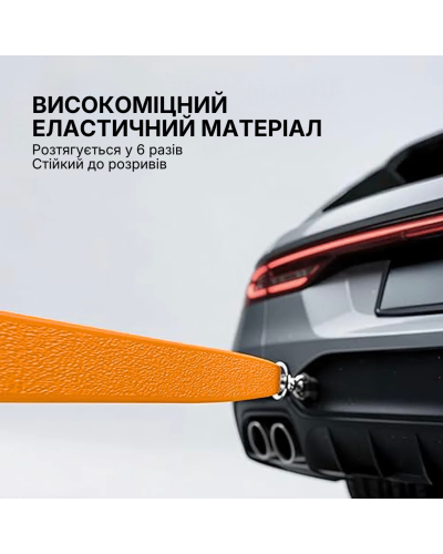 Фітнес-резинка WCG PowerStrip Level 3 (27 - 45 кг) — Гумовий еспандер для тренувань та підтягувань