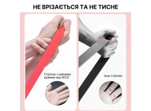 Комплект фитнес-резинок WCG PowerStrip (4 шт.) — Резиновые петли / эспандеры для тренировок и подтягиваний